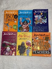 David Walliams Book Bundle X 6, Childrens, Humour, Illustrated, (48)