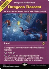 MTG ~ Dungeon Descent (Dungeon Module) Forgotten Realms ~ NM ~ Rare