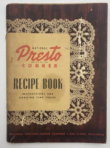 National presto cooker - national, recipes