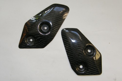Carbon fibre heel - carbon,