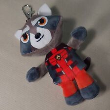 Original TY Beanie Babies Rocket - Metal Clip Keyring /Bag Clip  5" VGC
