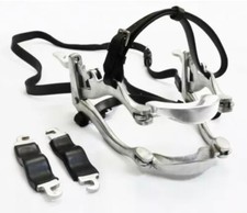 Equine Dental Horse Mouth Gag / Speculum Forged Ratchets with leather Straps