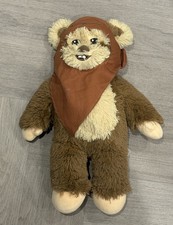 Build-A-Bear Star Wars Wicket Ewok Plush Stuffed Bear 12” Hood BAB