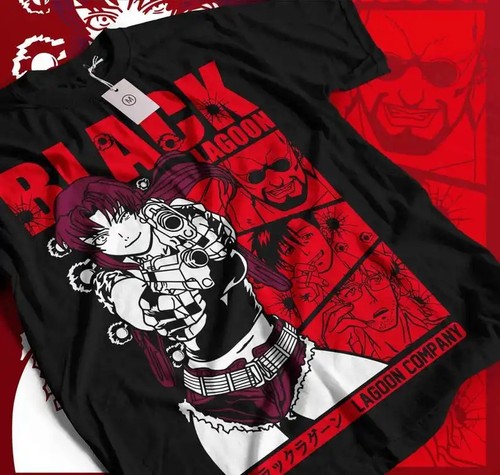 Black lagoon shirt anime - black, t-shirt
