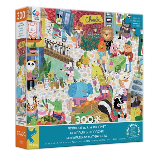 300 piece animals - piece, at