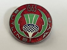 VINTAGE BUTLINS 1965 AYR ENAMEL PIN BADGE BY FATTORINI
