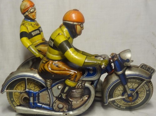 Tippco tinplate toy silver - toy, "silver