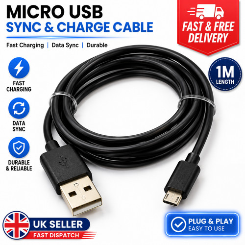 Micro usb charging - 1m,