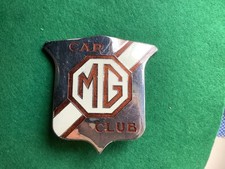 Early MG Car Club Badge -early