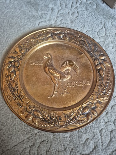 Vintage courage brewery - vintage, brass