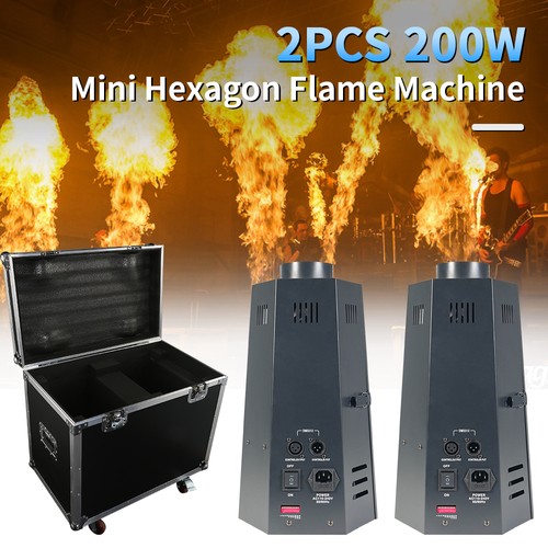 2pcs 150w mini - hexagon, flame