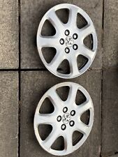 PEUGEOT 407 16" WHEEL TRIM X 2 HUB CAP GENUINE EXPERT VAN 9646604080