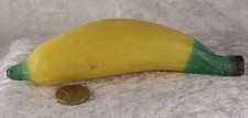 Unbranded Plastic banana 6.5 inches long faux fruit  decorative LOT B