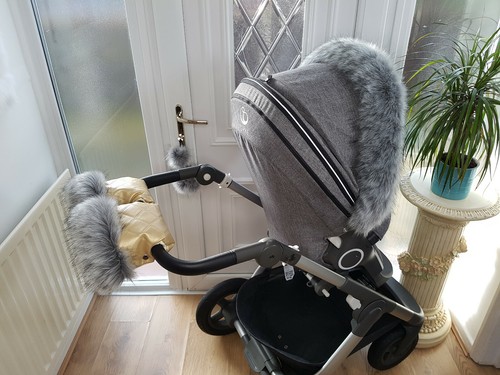 Hand muf pushchair warm pram - muf,