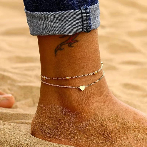 Women anklet sterling silver - anklet,