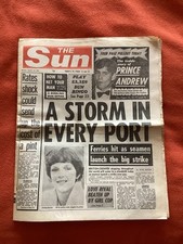 Page 3 Girl Denise Perry Sun January 12 1981 Original Newspaper 