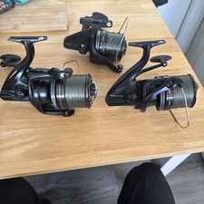 3x Shimano Aerlex Xtb 10000 Carp Fishing Reels