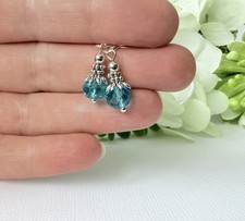 Light turquoise blue crystal - turquoise,