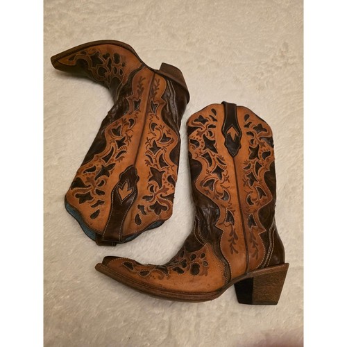 Corral vintage brown leather - vintage,