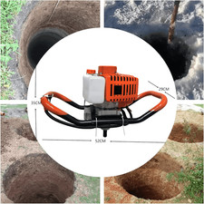 52cc Petrol Earth Auger Fence