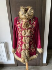 Joe Brown Pink Velvet Afghan