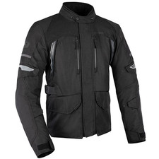 OXFORD CALGARY MENS TEXTILE WATERPROOF DRY2DRY MOTORCYCLE JACKET BLACK