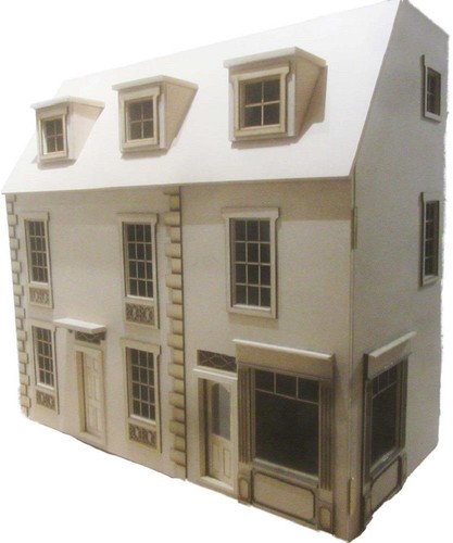 James row house with corner - row,