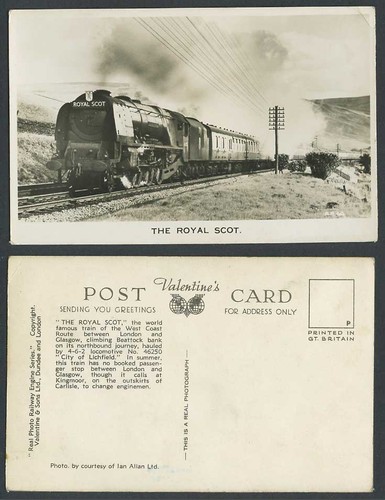 Royal scot train climbing - scot,