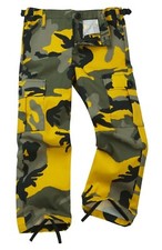 Kids Youth BDU Ranger 6-Pocket Combat Trousers Children Army Uniform Camo Cargo