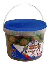 Kingfisher Wild Bird Feed Tub of 50 Fat Balls in Resealable Pack