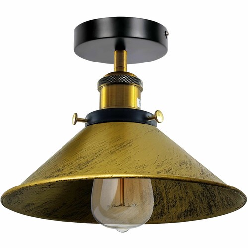 Vintage semi flush - flush, mount