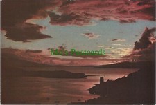 Scotland postcard sunset over - scotland, -sunset