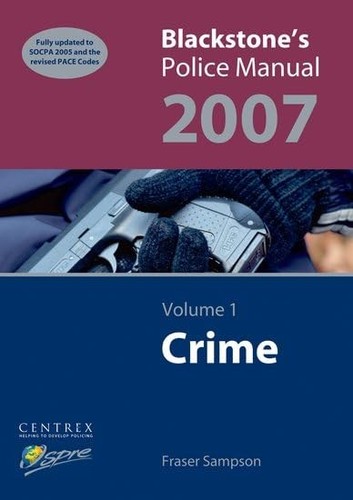 Blackstone police manual - blackstone's,