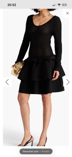 Stunning sandro black tiered - stunning,