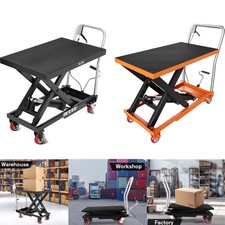 Hydraulic Lift Table Cart