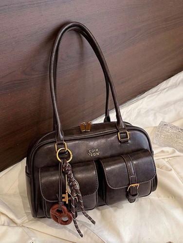 Retro leather bag - pu,