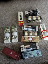 batch of vintage golf balls - TimewarpGolf 
