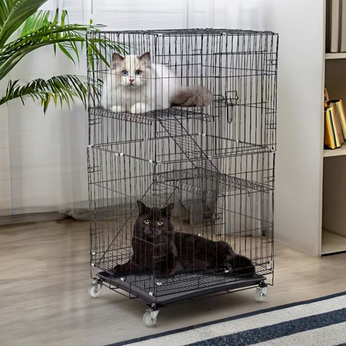Temu black tier metal wire - 3-tier,