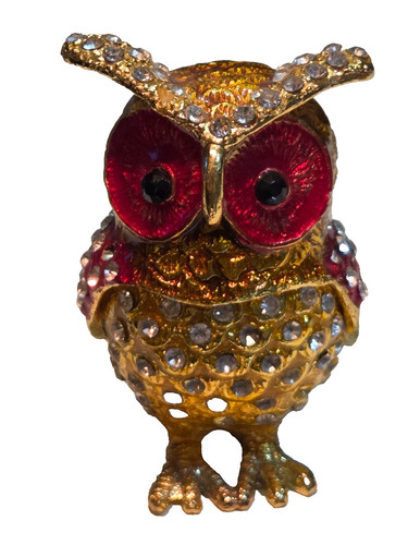 Charming owl diamante - charming,