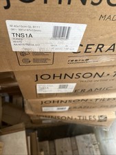 Johnson Ceramic Wall Tiles - TNS1A Ivory White