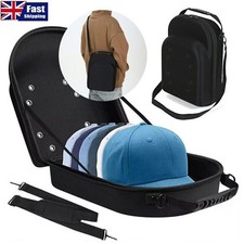 Travel Baseball Cap Case Carrier Hat Case Box for Hats Caps Storage Bag Zipper