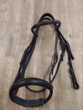 Black Leather Shetland Bridle
