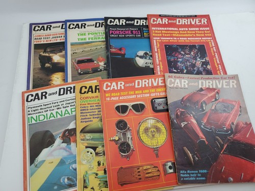 Car and driver - driver, 1963