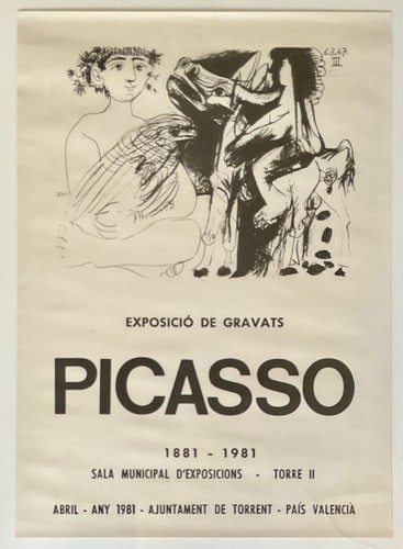 Original vintage exhibition
