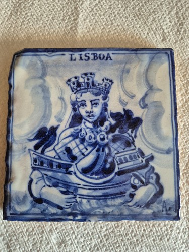Delft blue tile saint mary - delft,