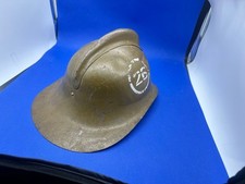 Fireman's helmet USSR Soviet fireman Firefighter helmet Headdress Metal 1950s