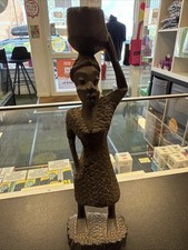 Hand Carved Wooden African