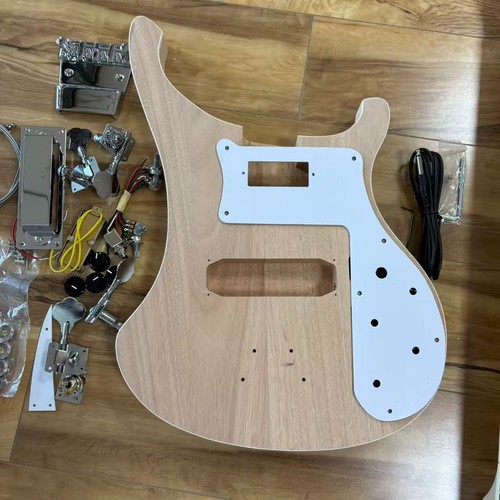 Unfinished electric bass - unfinished,
