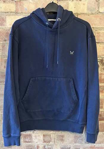 Crew clothing navy hoodie - hoodie, size