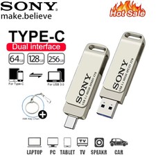 New  2TB 1TB Flash Drive High Speed Type-C USB Pendrive Metal Pendrive 512GB 256